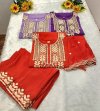 Pragati By Vitara Crape Silk Size Combo Kurtis Set